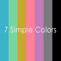 Icon&wallpaper 7 Simple Colors