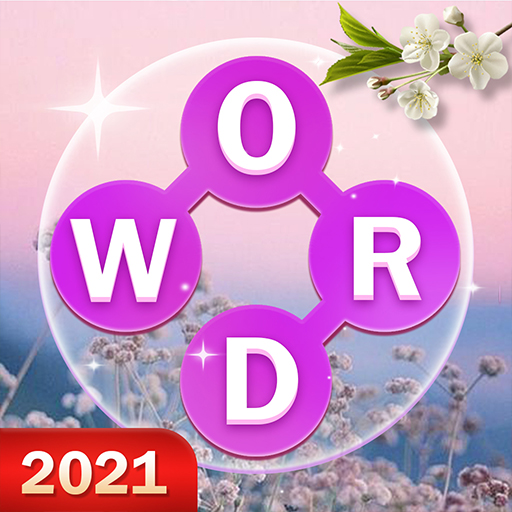 Word Cross Flower Garden