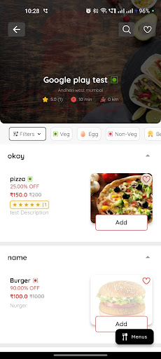 Foozo: Food Delivery & Dining Screen 3