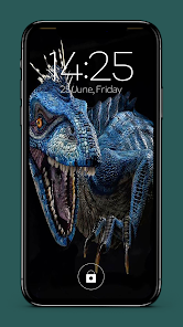 Captura 3 Dinosaurs 4K T-Rex Screen Lock android