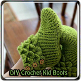 DIY Crochet Kid Boots icon
