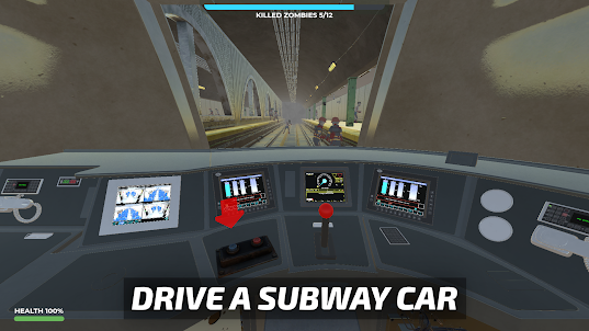 Subway: Zombie Shooting Games