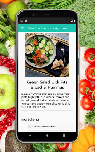 Salad Recipes Screen 2