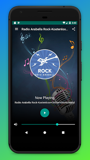 Android application Radio Arabella Rock App Online screenshort
