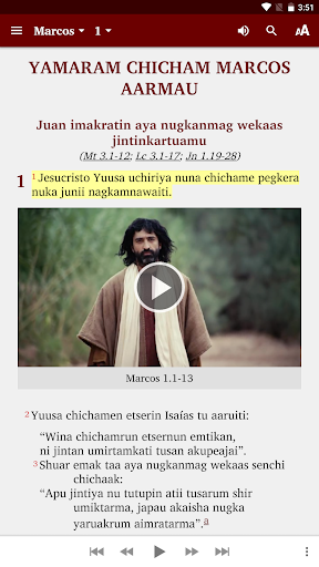 Android application Wampi - Bible screenshort