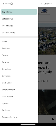 cleveland.com Screen 2