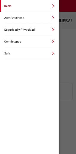 VALO – Banca Móvil Screen 3