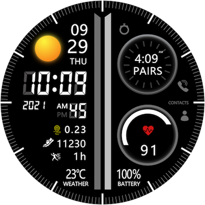 Android application TicWatch Adamantium screenshort