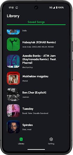 Android application Sawt | Music converter screenshort
