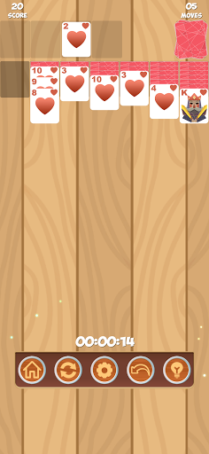 Solitaire Wood Classic Screen 2