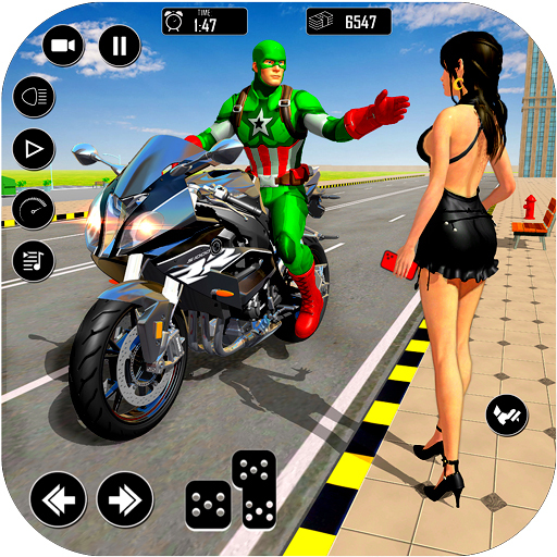 Superhero Bike Taxi Ride Games Download on Windows