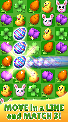 Easter Bunny Swipe Egg Game