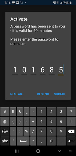 Datafree Connect Screen 3