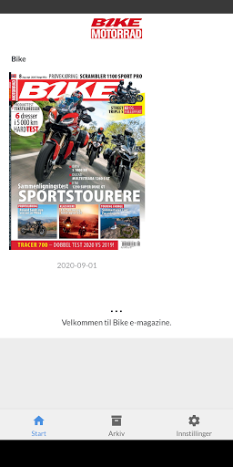 Android application Bike Norge screenshort