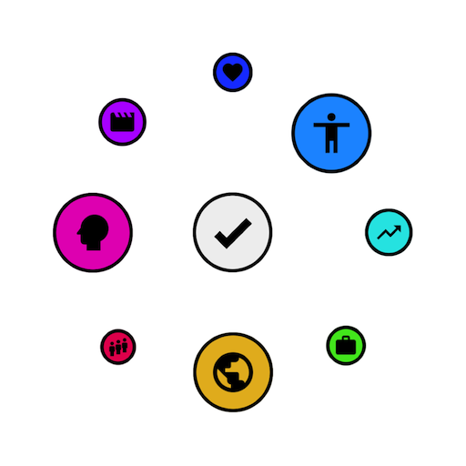 Wheel Plan: Balanced habits logo