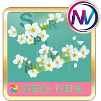 Spring xperia theme