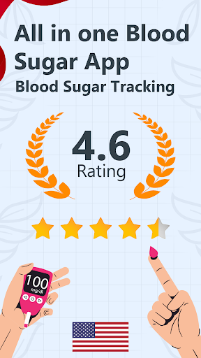 Android application Blood Sugar: Diabetes Tracker screenshort