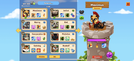 Castle Cats - Idle Hero RPG - Role Playing - games