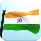 India Flag 3D Live Wallpaper icon