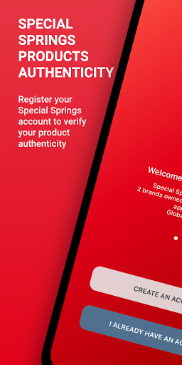 Android application Special Springs App screenshort