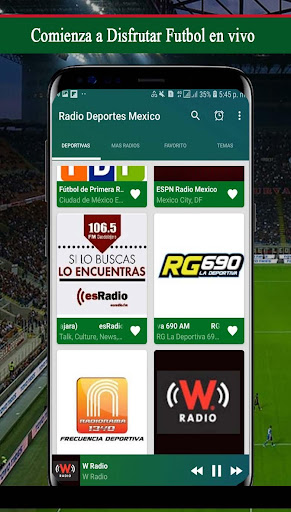 Radio Deportes Mexico Screen 2