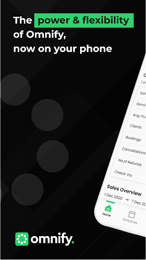 Android application Omnify Go screenshort