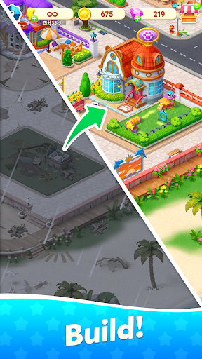 Screenshot of Town Horizon: Merge It