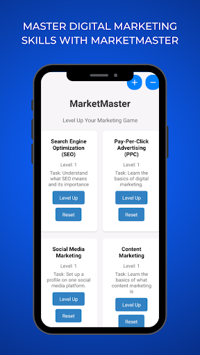 Android application MarketMaster: Learn Marketing screenshort