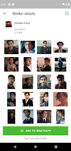 Screenshot 12 Aidan Gallagher Stickers for W android