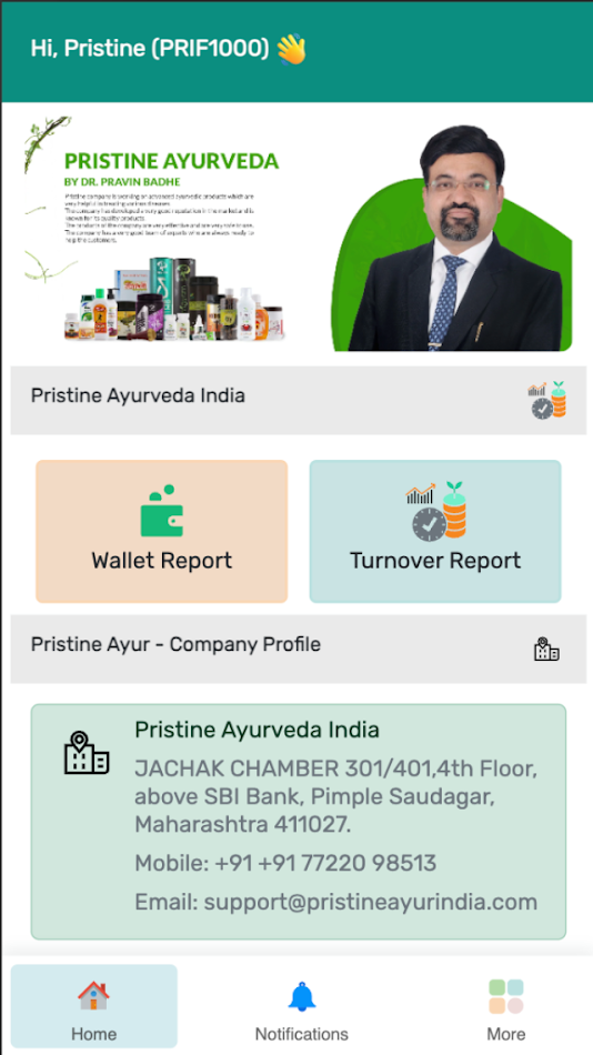 #4. Pristine Ayur (Android) Göre: Callus Infotech