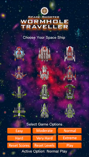 Android application Space Shooter WT screenshort