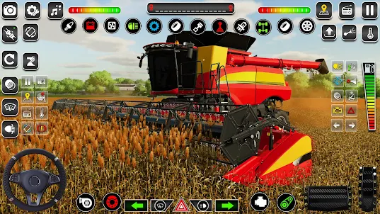 拖拉機遊戲 3d 農場遊戲