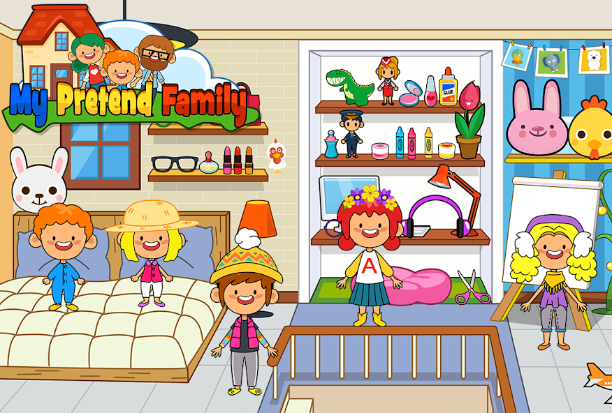 My Pretend Home & Family Town banner