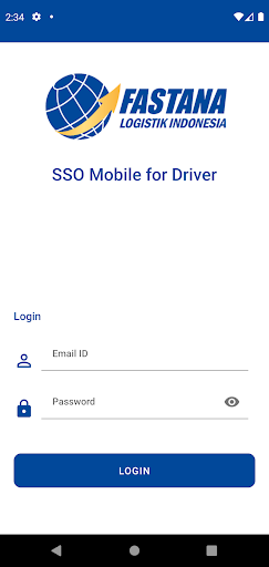 Android application FLI SSO Driver screenshort