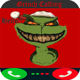 Video call grinch icon