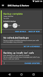 screenshot of SMS Backup & Restore