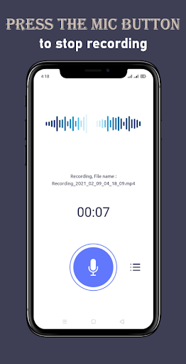 Voice Recorder - Audio Record Screen 3