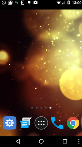 bokeh light live wallpaper Screen 2