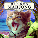Hidden Mahjong - Cats Tropical Island Vacation icon