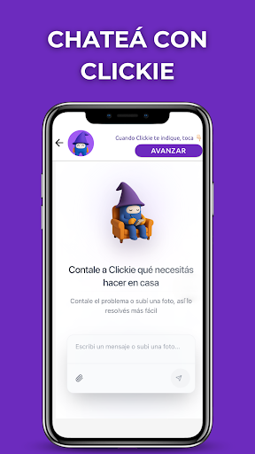 Clickie screenshot 1