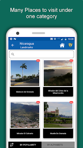 Nicaragua Travel & Explore, Of Screen 3
