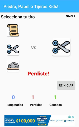 Piedra Papel o Tijeras Kids