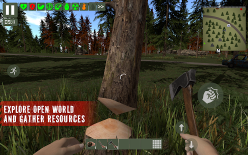Il Survivor: Schermata della foresta arrugginita
