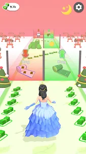 Princess Race: Wedding Games