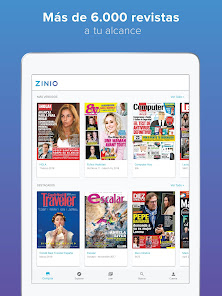 Screenshot 1 ZINIO - Revistas Digitales android