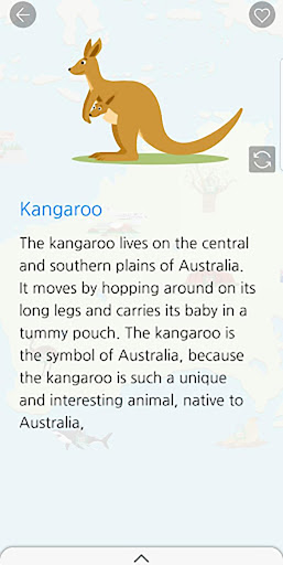 Android application Clickworld Atlas AU screenshort