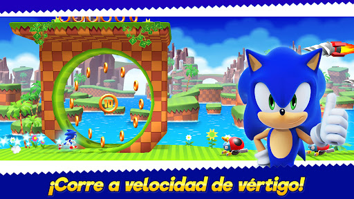 Sonic Runners Adventure juego Captura de Pantalla del Juego Android 1
