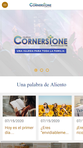 Cornerstone Assembly of God Screen 2