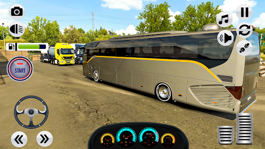 Offroad Mud Bus Simulator 2023