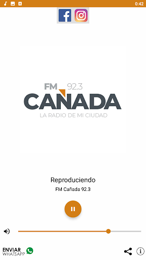 FM Cañada 92.3 Screen 2